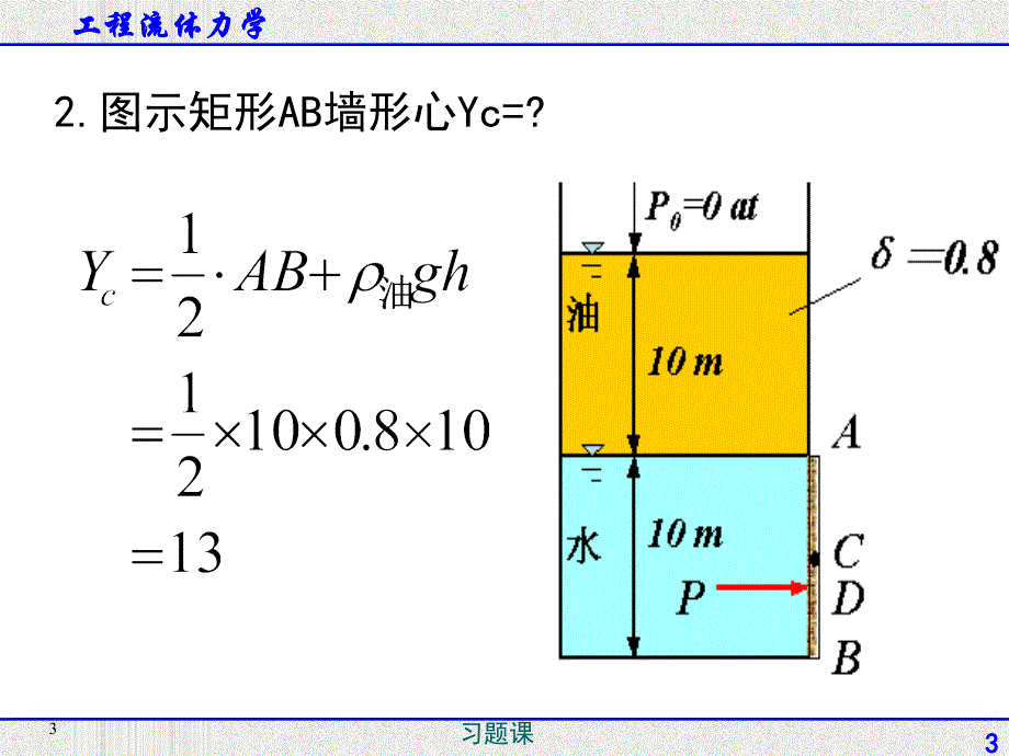 工程流体力学习题课2_第3页