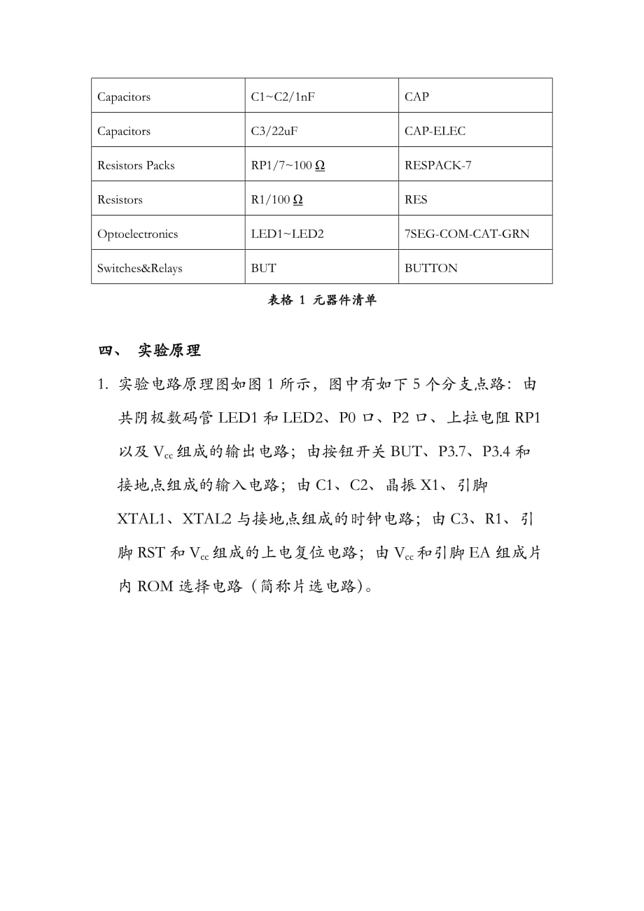 单片机计数显示器剖析_第2页