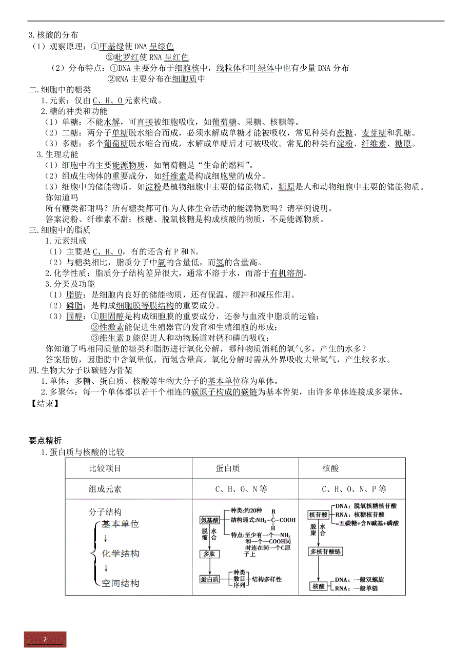 核酸、糖类和脂质._第2页