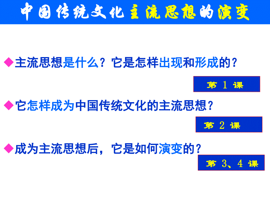 第一单元中国传统文化主流思想的演变(复习)剖析._第2页