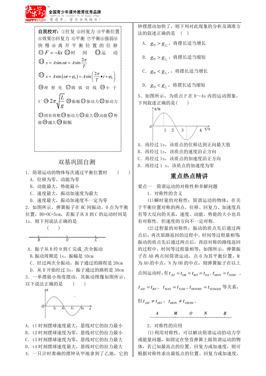 第十一章振动和波相对论简介._第2页