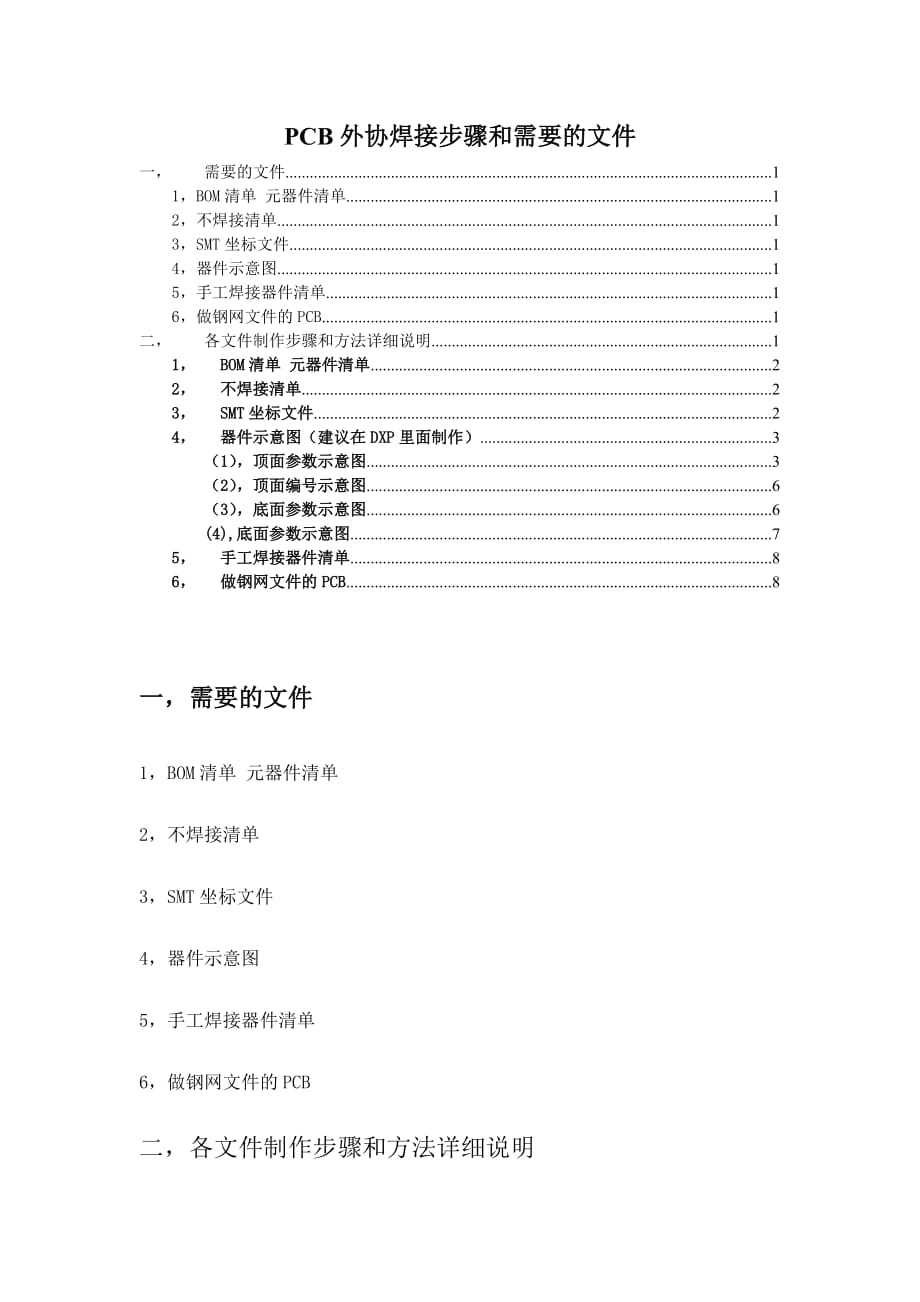 pcb外协焊接步骤和需要的文件剖析_第1页