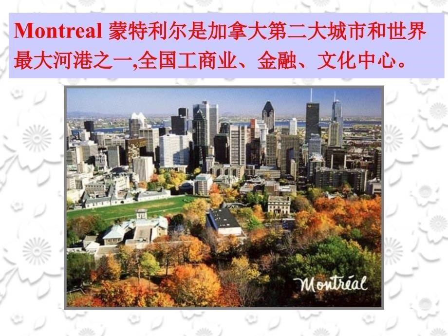 高中英语必修三unit5-canada-the-true-north-using-language-the-true-north-from-toronto-to-montreal课件_第5页