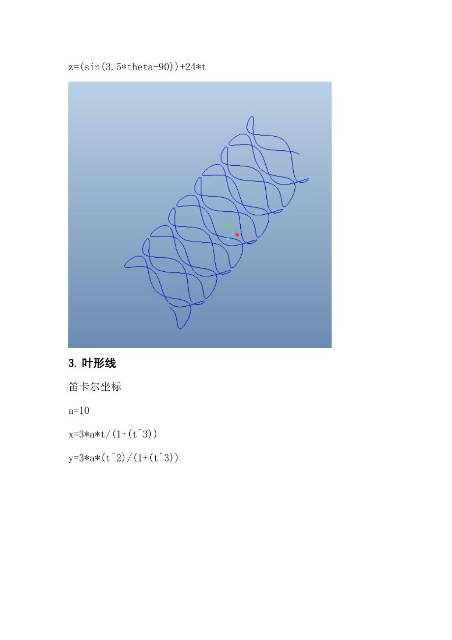 精通必备—各种特殊曲线的创建方程讲义_第2页