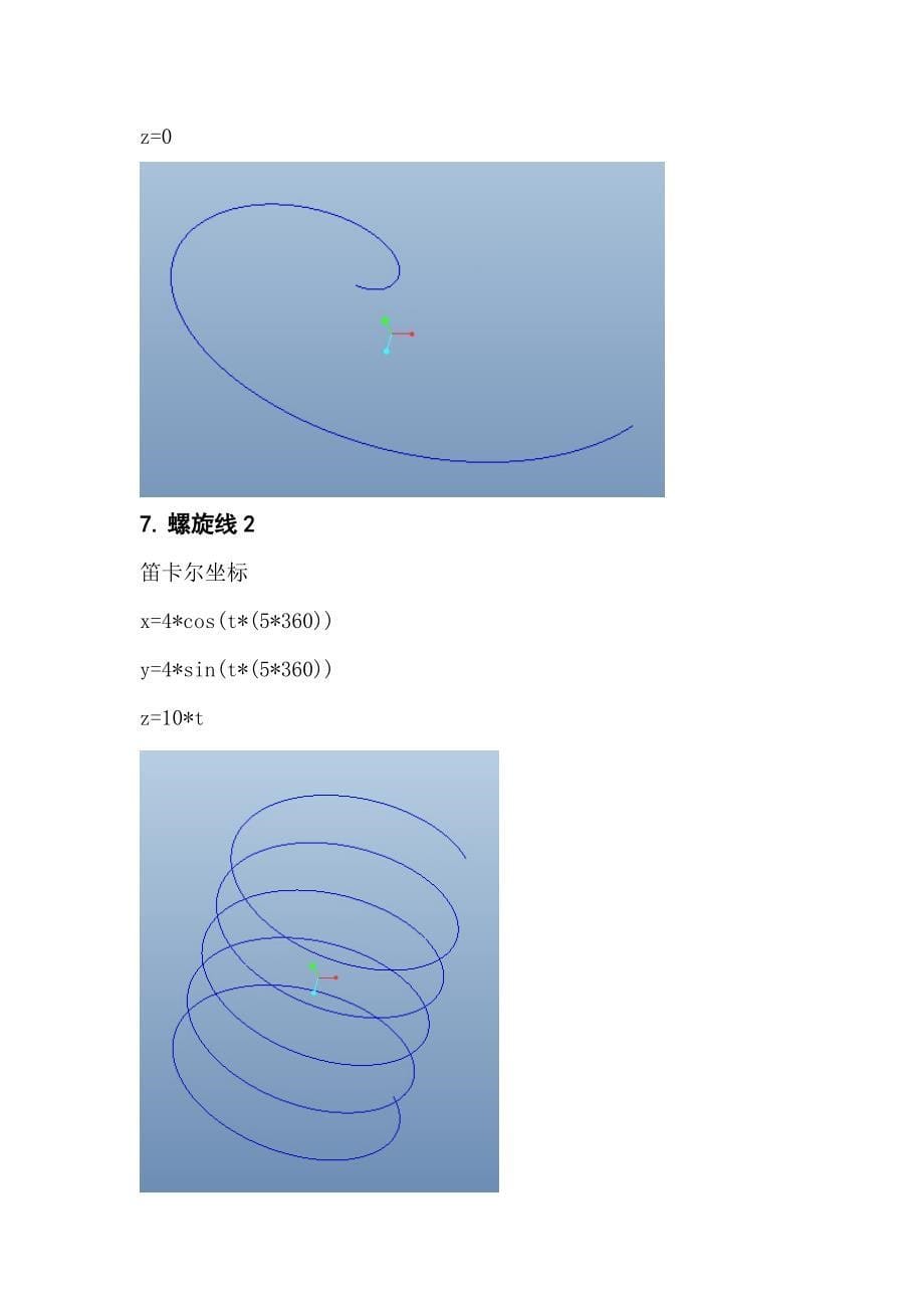 精通必备—各种特殊曲线的创建方程讲义_第5页