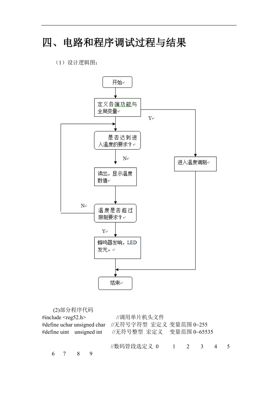 单片机设计数字温度计._第4页