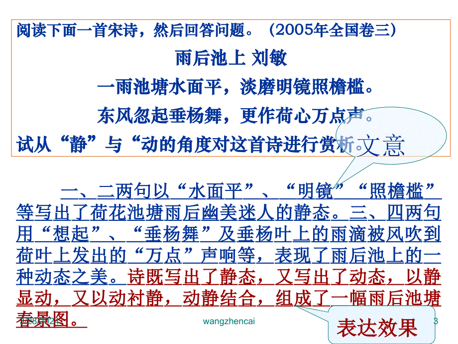 诗歌鉴赏表达技巧(lin )_第3页