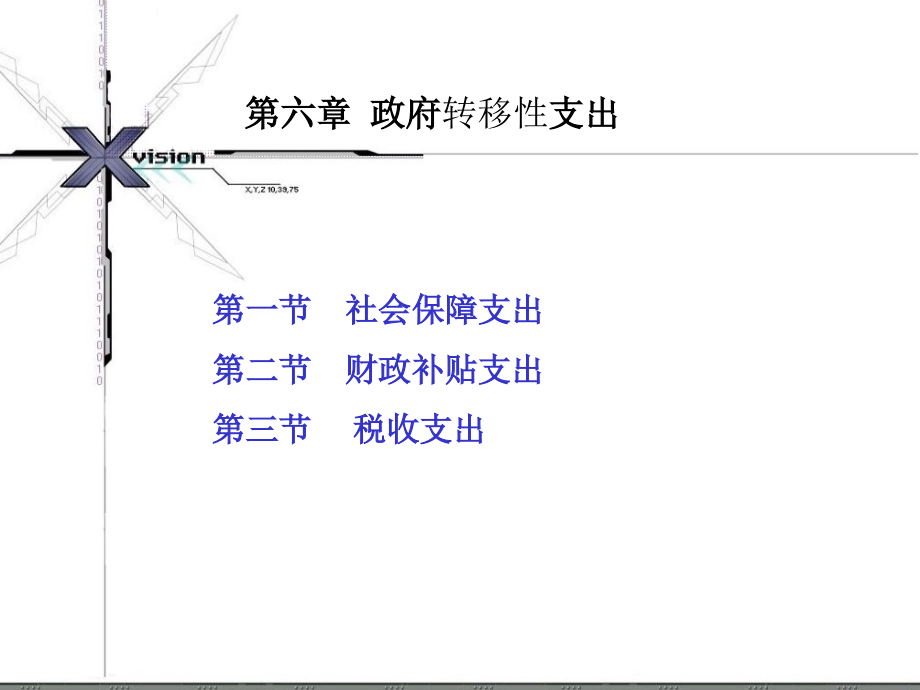 第六章转移性支出剖析_第1页