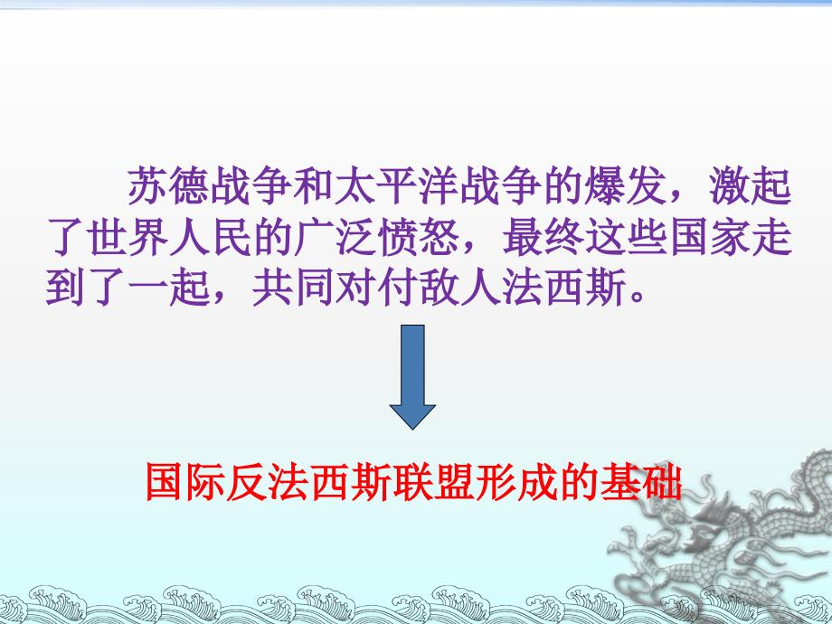 第七课《世界反法西斯战争的胜利》_第3页