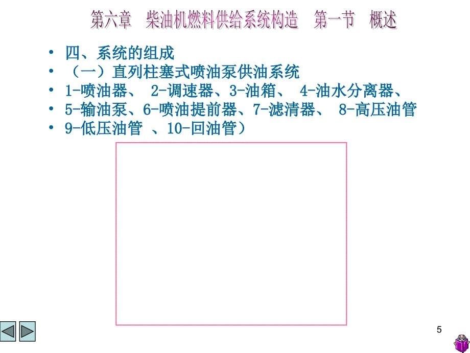 第六章-柴油机燃料供给系统构造与维修_第5页