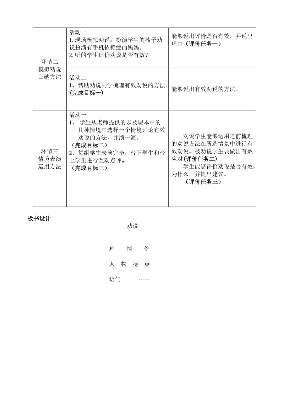 （精品）语文人教版五年级下册口语交际 劝说_第2页