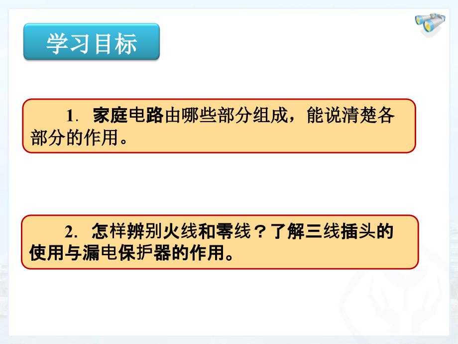 19.1新人教版九年级物理家庭电路剖析_第3页