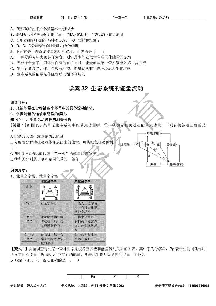 生态系统的功能及稳定性讲义(博睿教育)_第5页