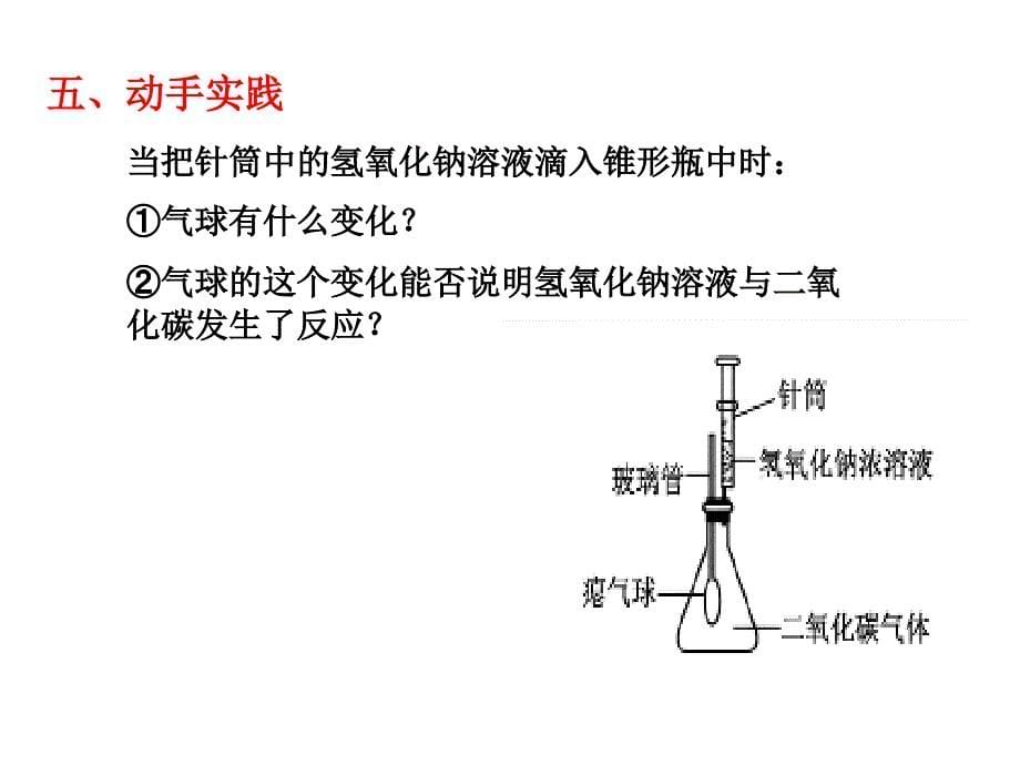 氢氧化钠与二氧化碳的反应及变质探究剖析_第5页