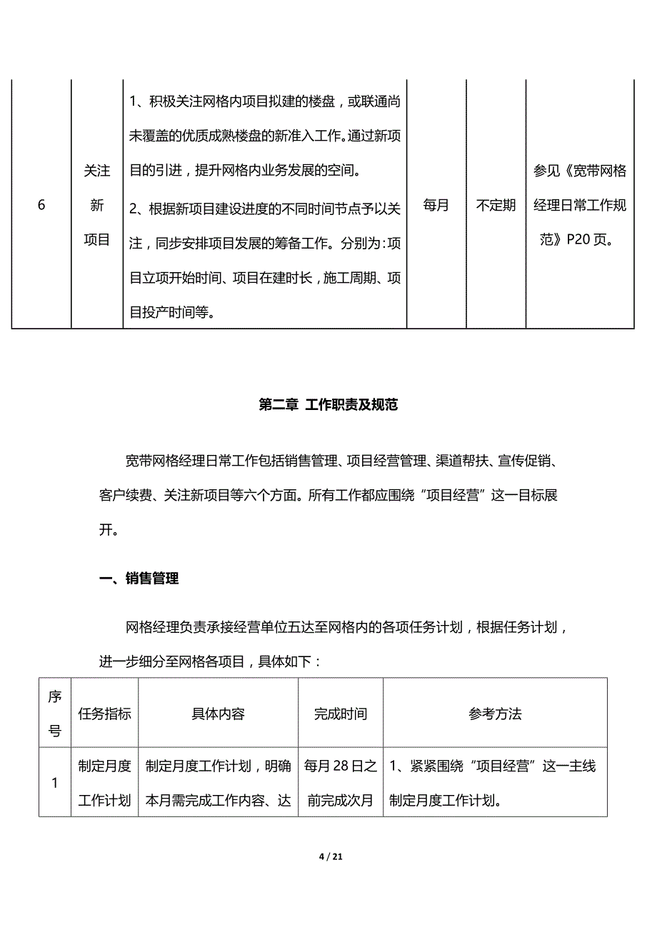 宽带网格经理日常工作规范讲义_第4页