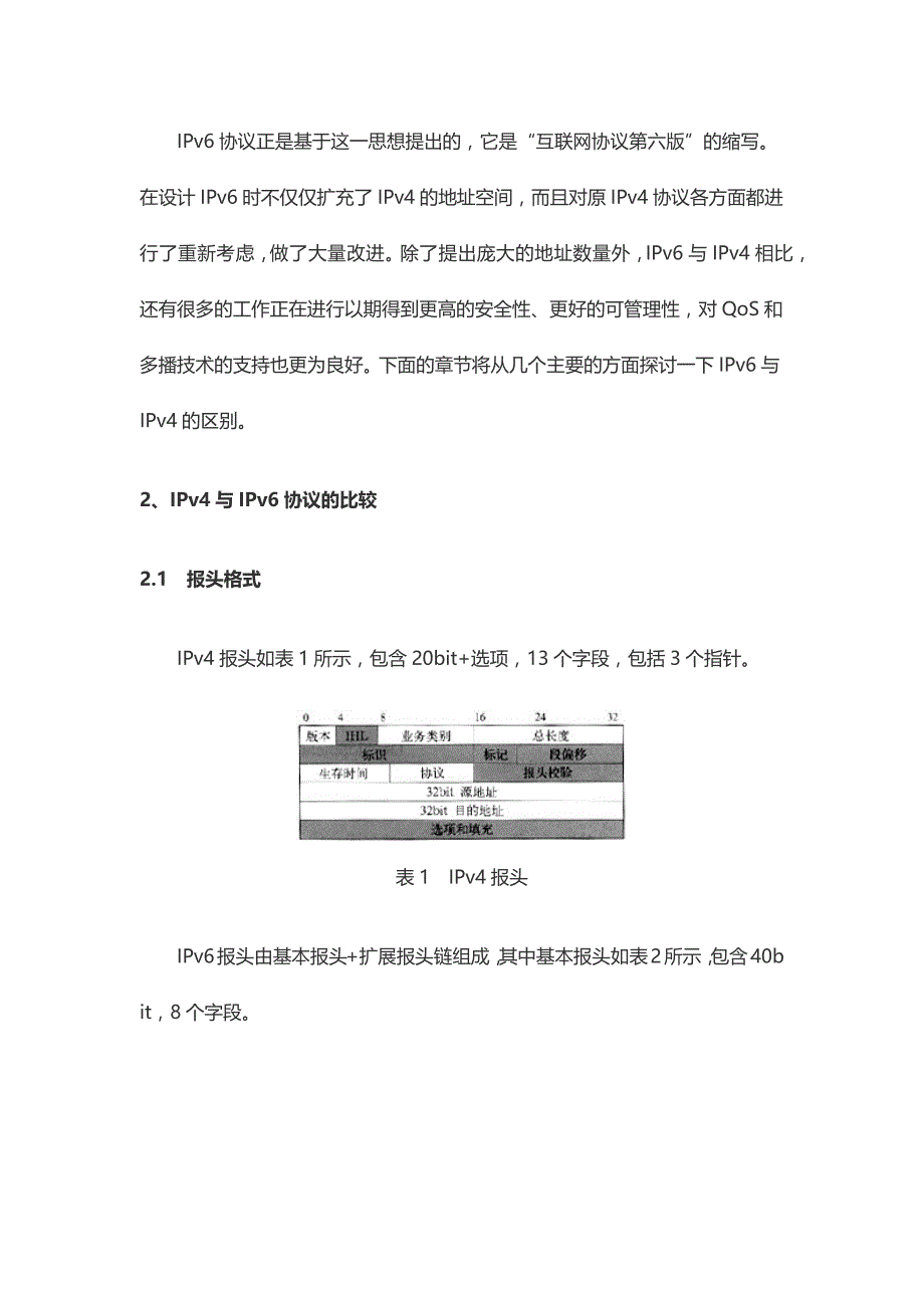 一大进步,ipv6与ipv4协议的比较剖析_第2页