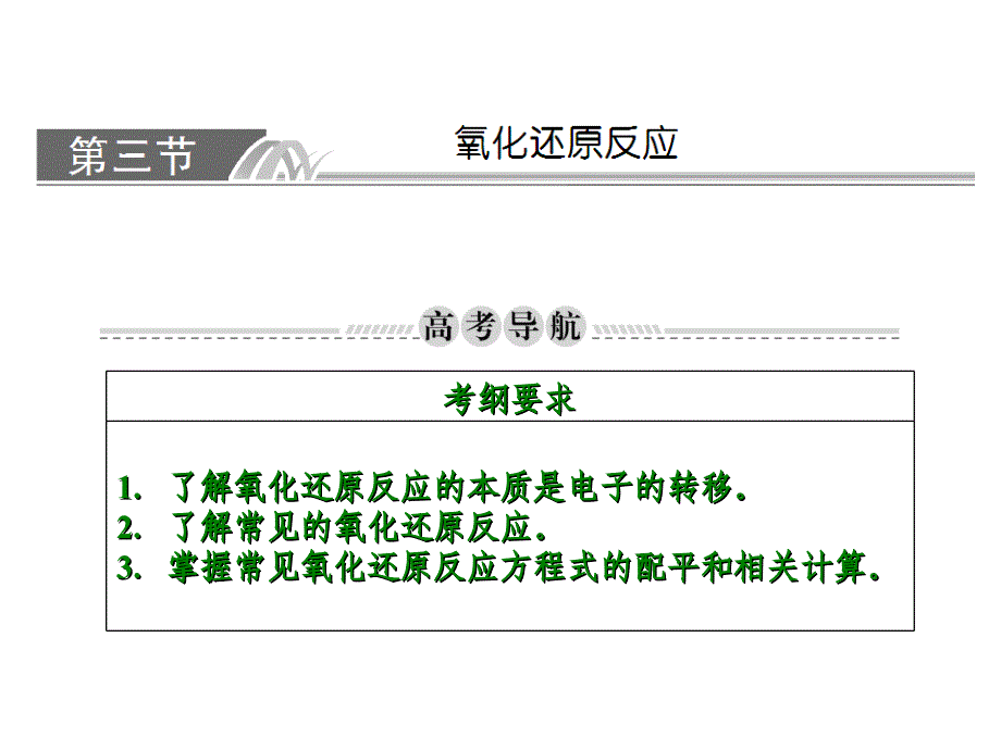 2第二章化学物质及其变化2-3剖析_第1页