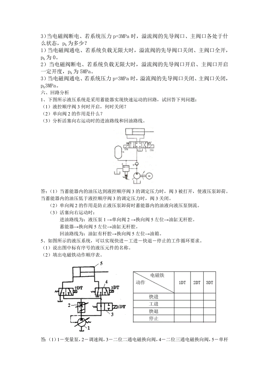 东华理工大学液压复习题讲义_第3页