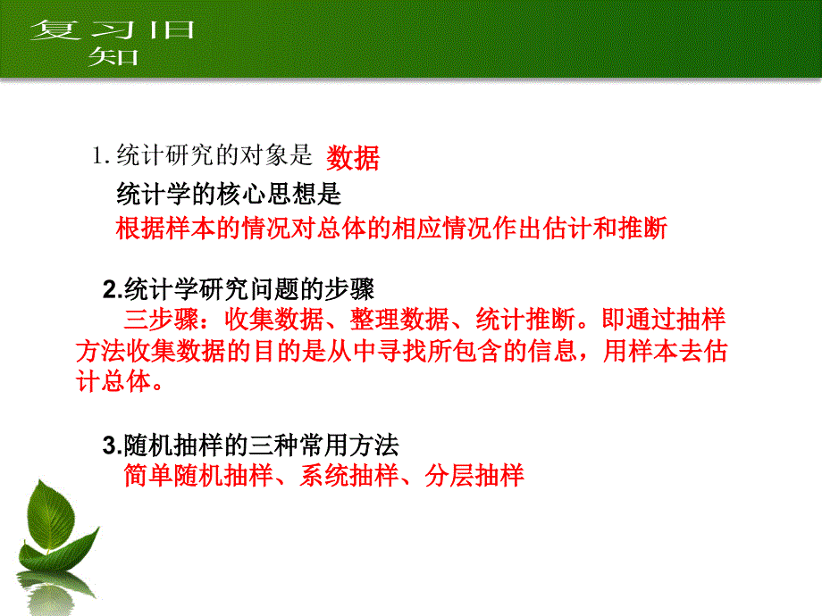 用样本的频率分布估计总体分布公开课_1_第2页