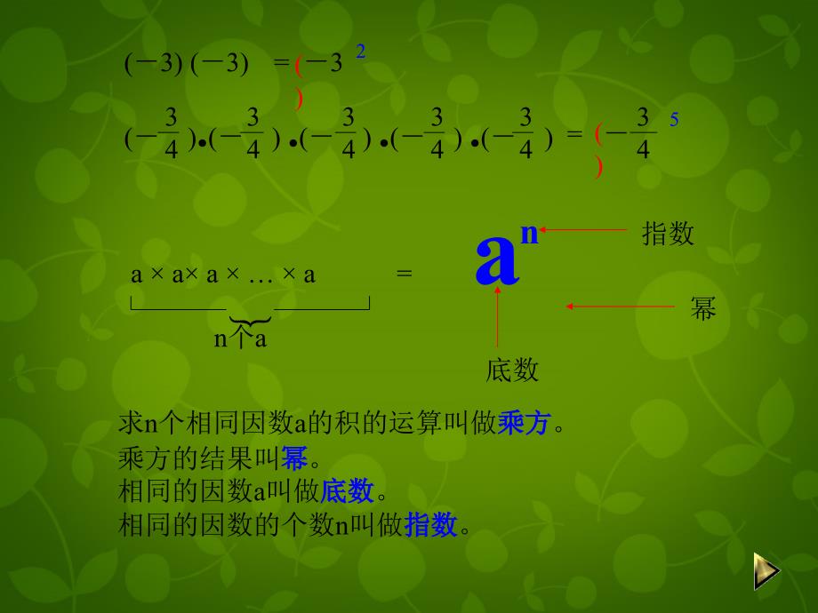 浙教初中数学七上《2.5 有理数的乘方》PPT课件 (8)_第4页
