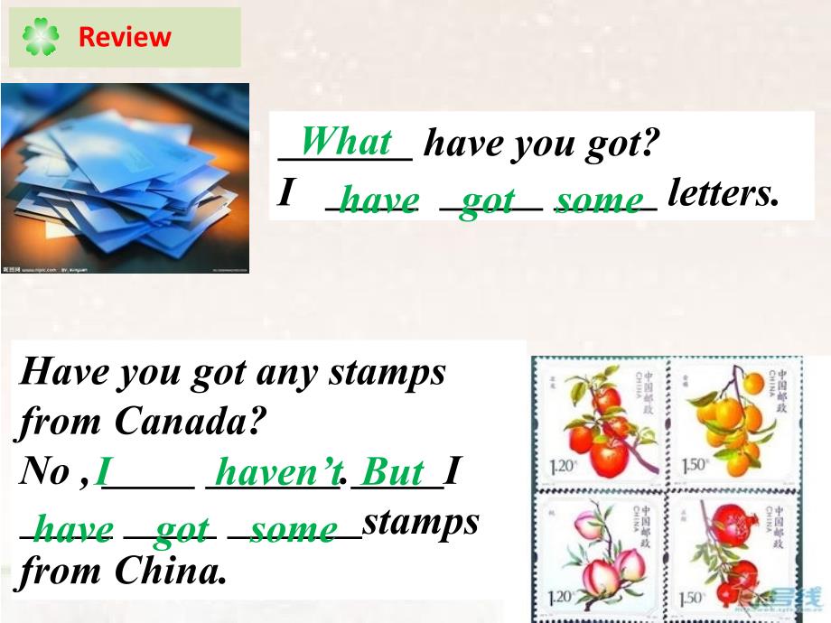 2015外研版六年级上册英语module6-unit2-i've-got-a-stamp-from-china.原创课件_第4页