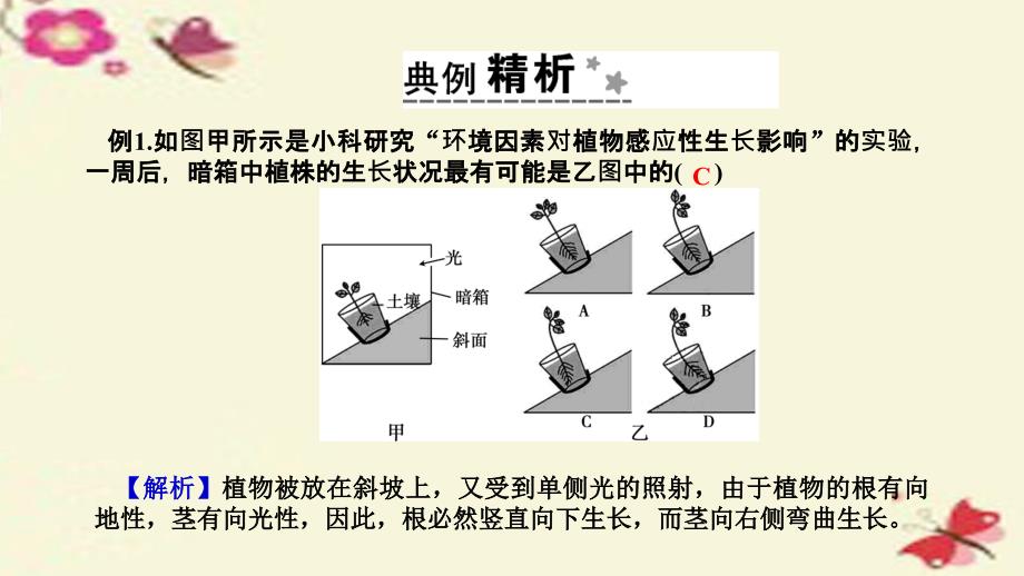 2016年中考科学第7讲生命活动的调节复习课件_第4页