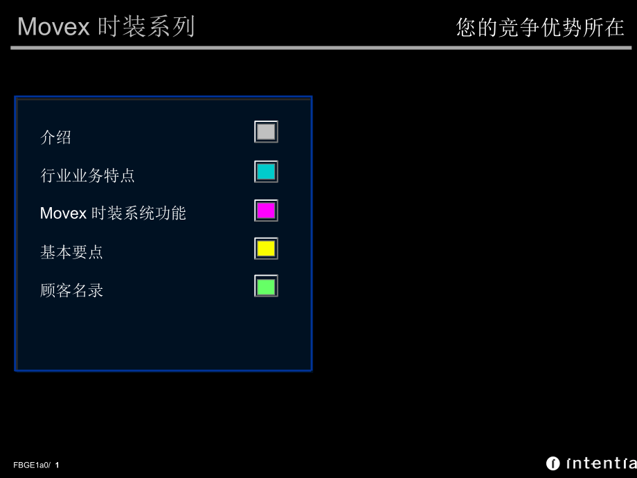 movex服装业解决方案2000概要_第1页