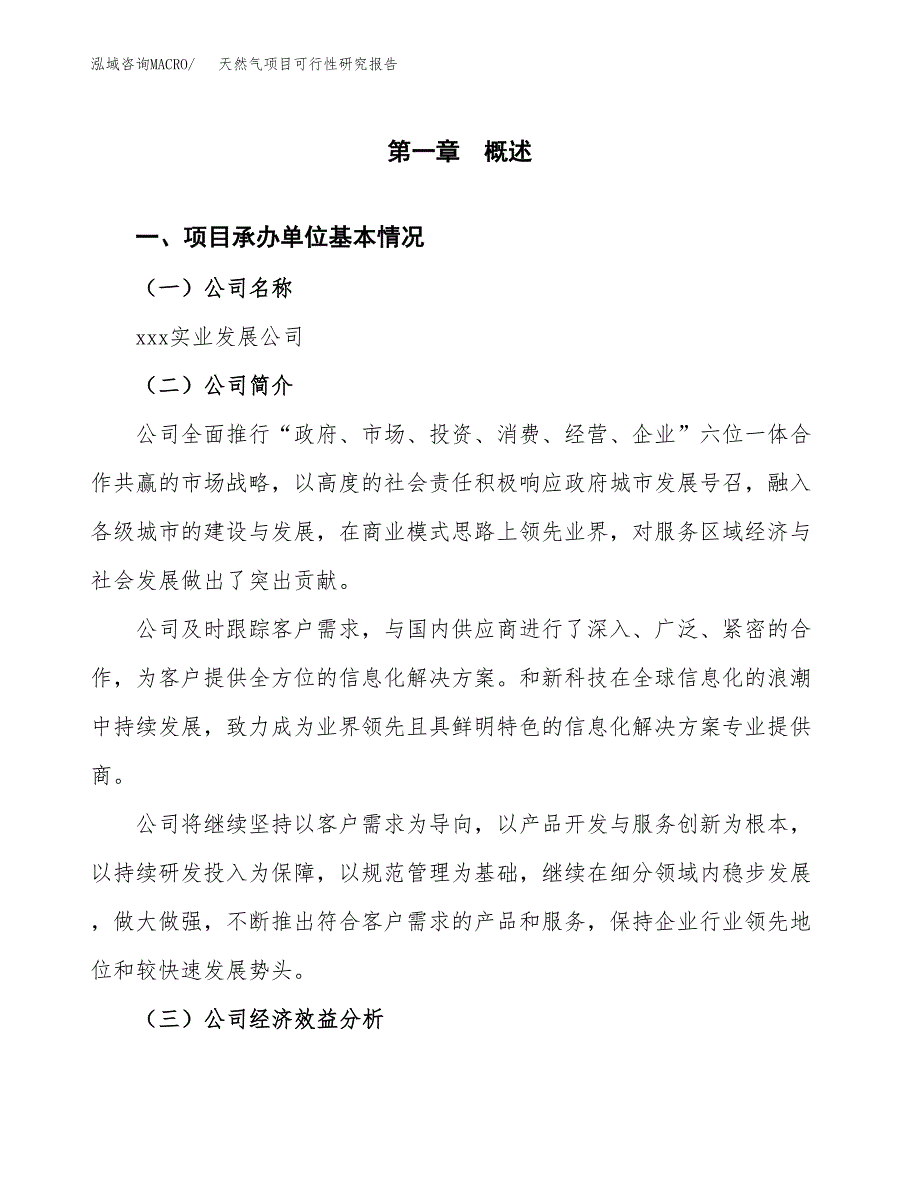 天然气项目可行性研究报告（总投资15000万元）（58亩）_第3页