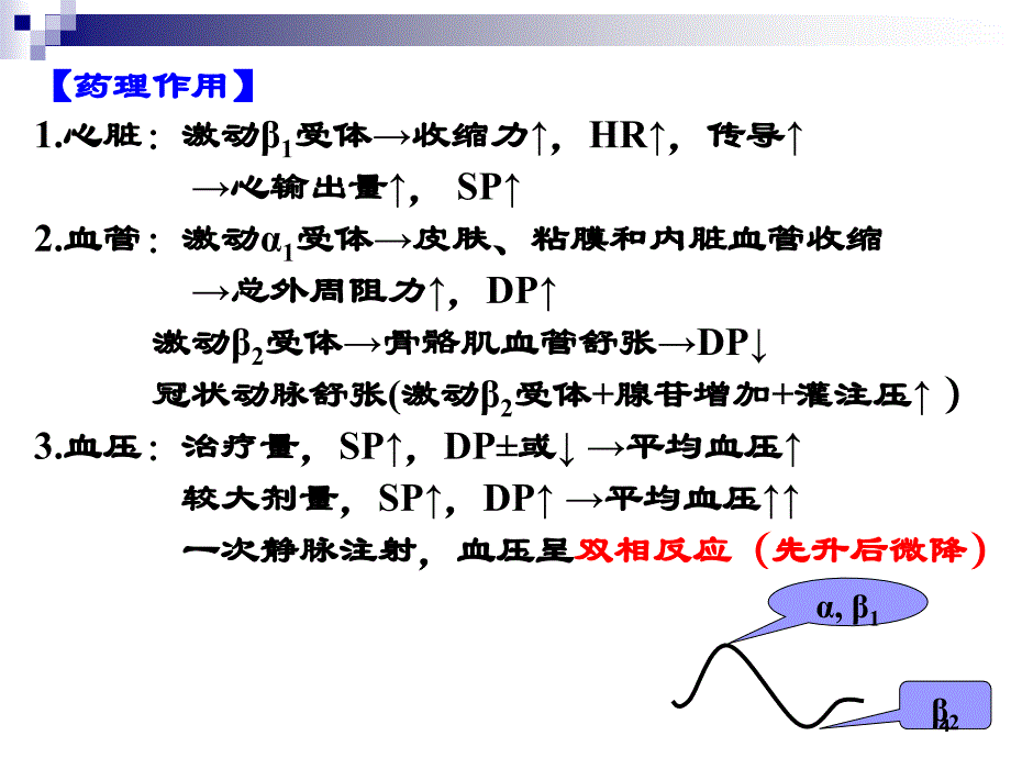 拟肾上腺素药 9抗肾上腺素药（54学时）_第4页