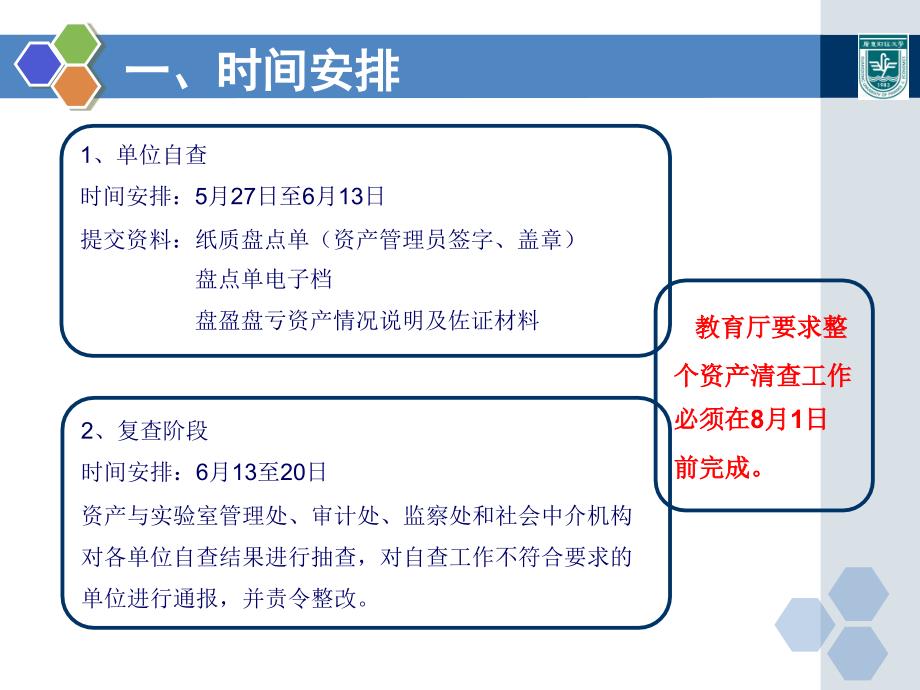 广东财经大学2016年资产清查工作培训会议_第3页