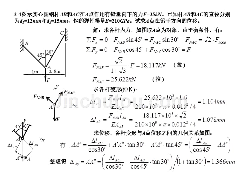 材料力学作业参考题解（2）_第4页