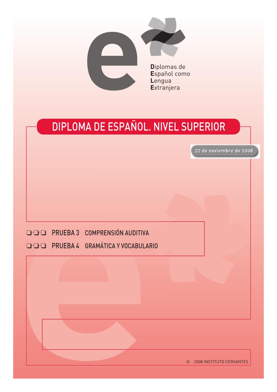dele西班牙语等级中级考试试题2_第1页