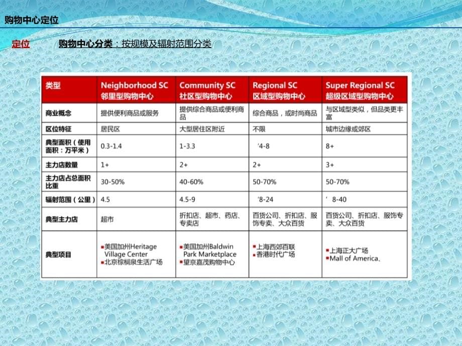 2013年购物中心定位及业态和品牌组合原则培训_104p_课程_教程_第5页