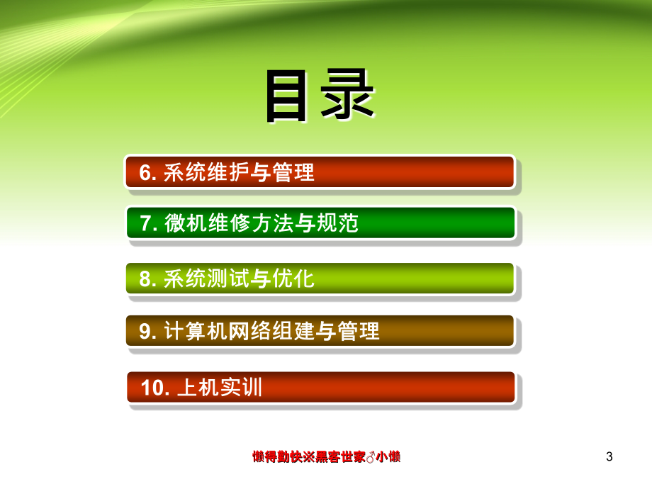 电脑部件常见故障及解决方法讲义_第3页