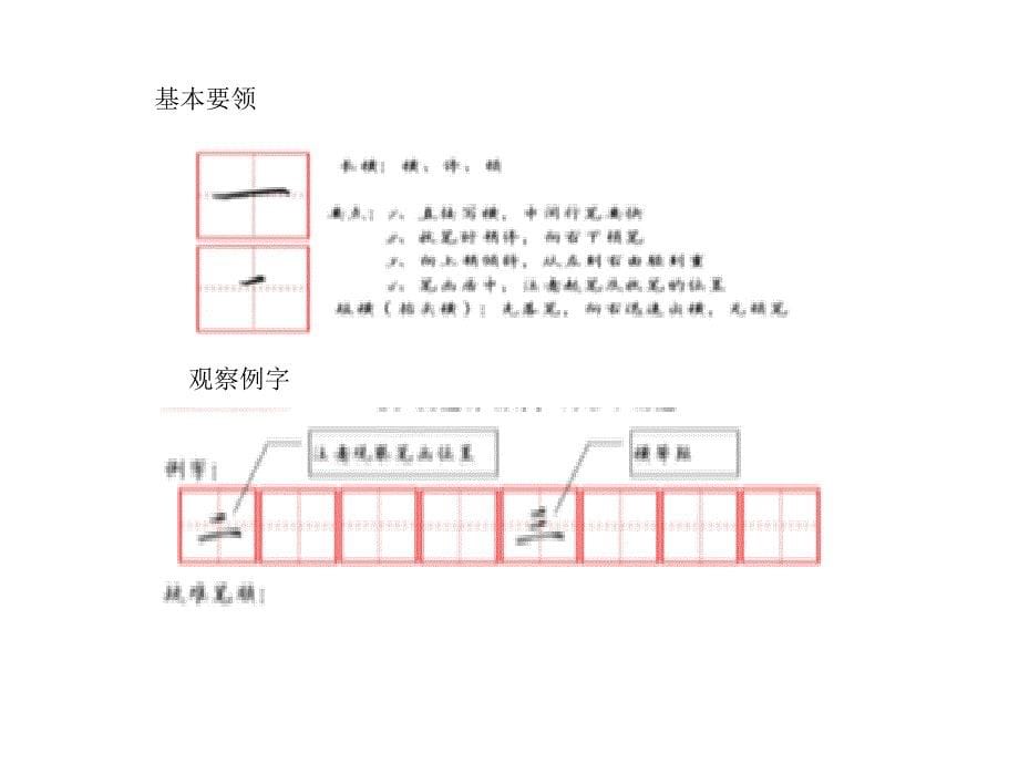 初中校本课程书法基础横的写法2ppt_第5页