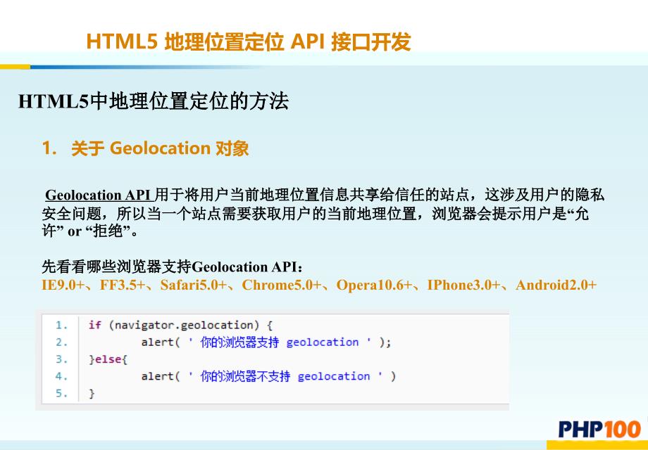 第28课-html5地理位置定位api接口开发_第4页