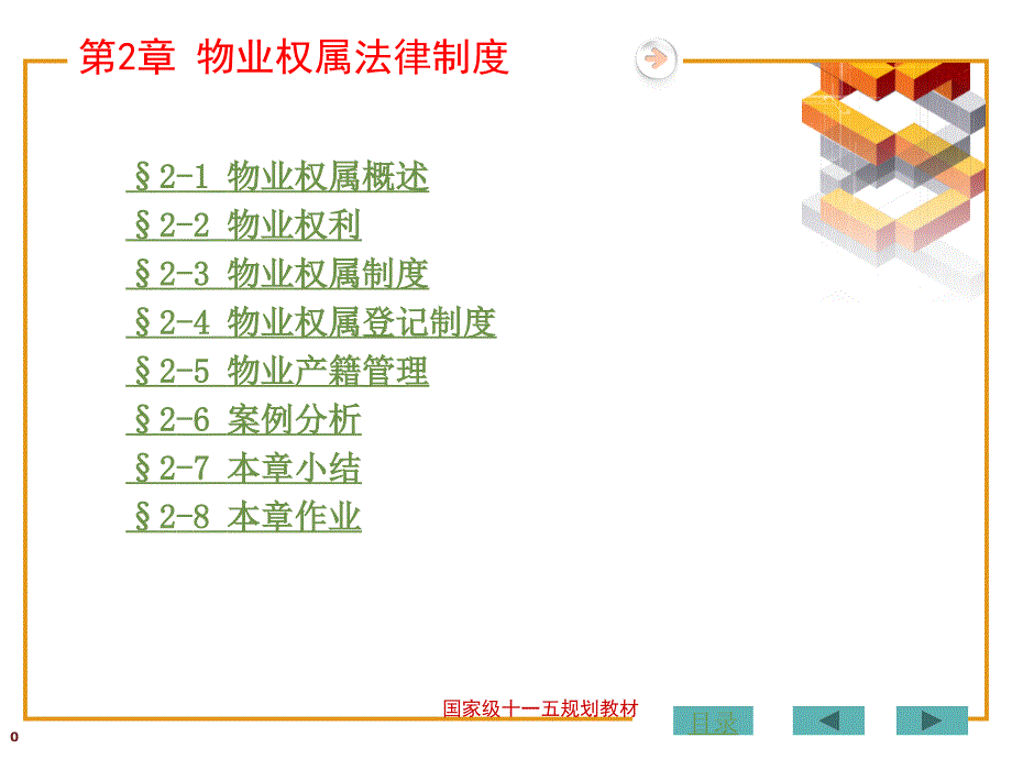 物业管理法规——第二章物业权属法律制度_第3页