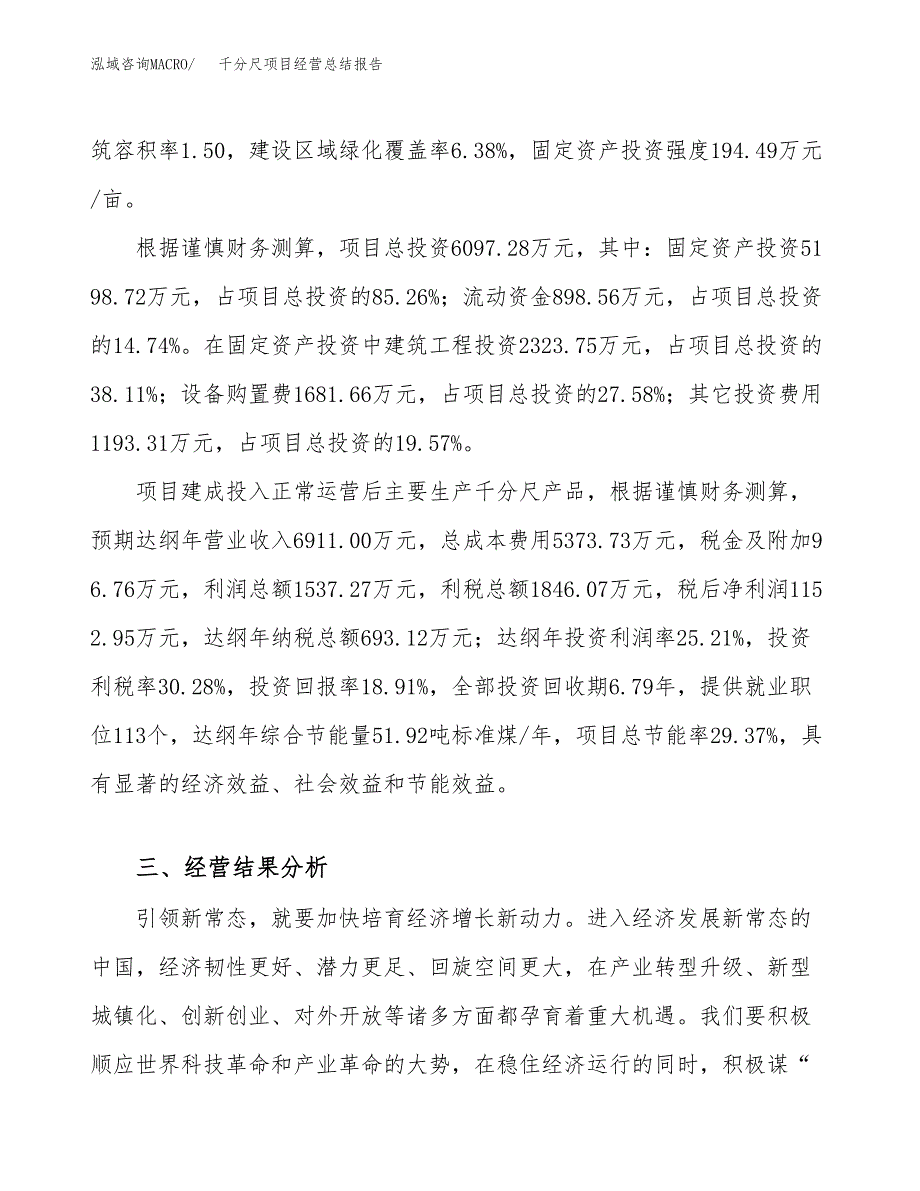 千分尺项目经营总结报告范文模板.docx_第4页