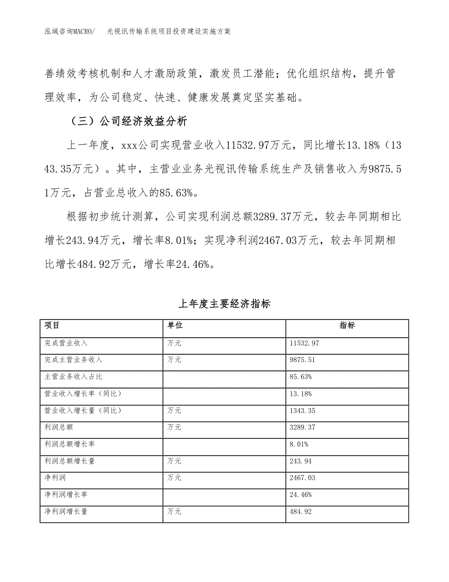 光视讯传输系统项目投资建设实施方案.docx_第4页