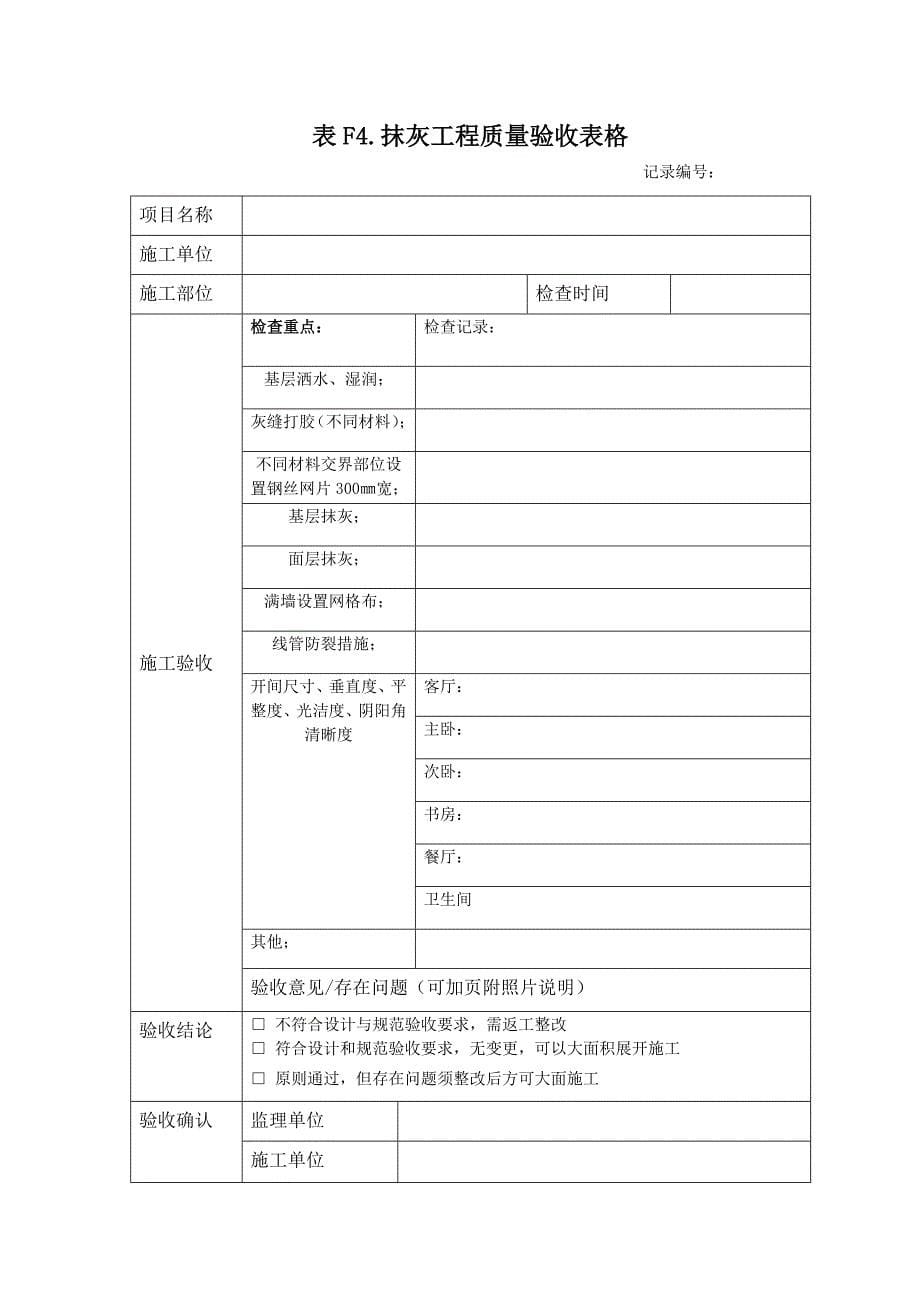 工程质量验收表格_第5页