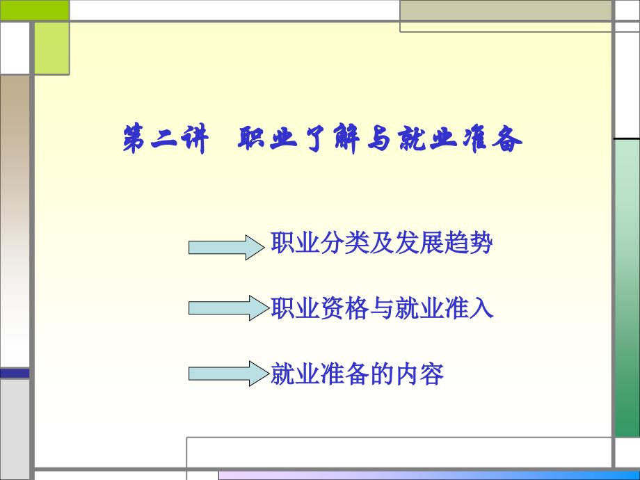 职业了解与就业准备_第1页