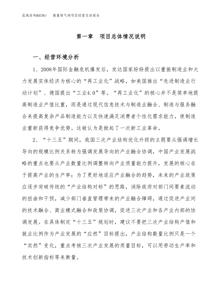 微量排气阀项目经营总结报告范文模板.docx_第2页