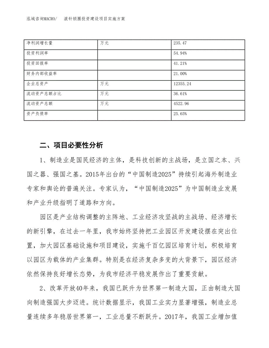 滚针锁圈投资建设项目实施方案模板.docx_第3页