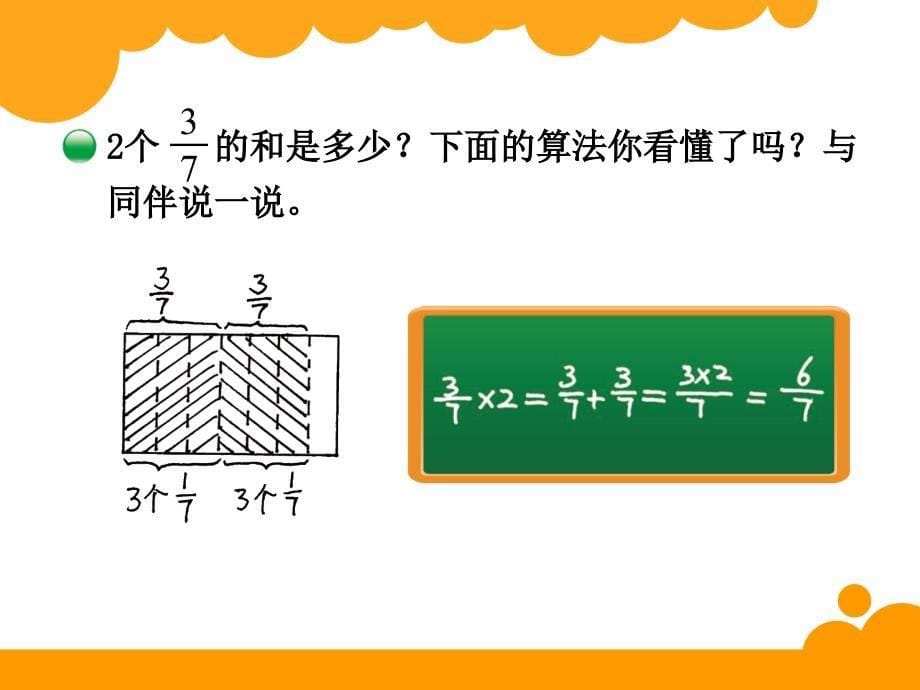 五年级下册数学课件3.1分数乘法（一） 北师大版_第5页