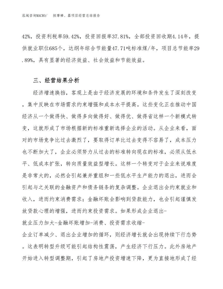 按摩棒、项目经营总结报告范文模板.docx_第4页