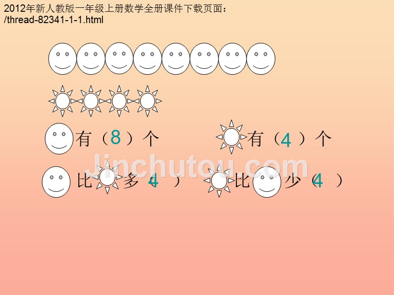 2019秋一年级数学上册第5单元6_10的认识和加减法89加减法的应用练习十二课件新人教版_第5页