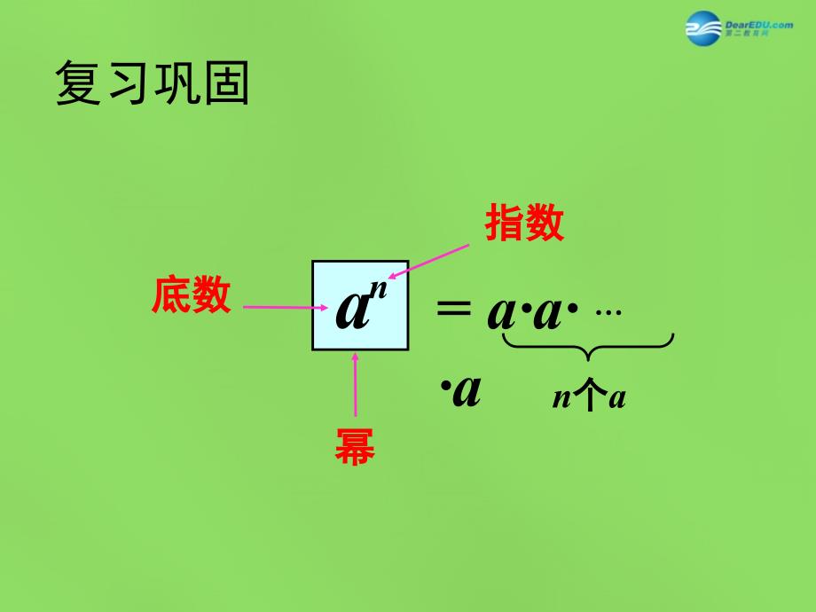 冀教初中数学七下《8.1同底数幂的乘法》PPT课件 (1)_第2页