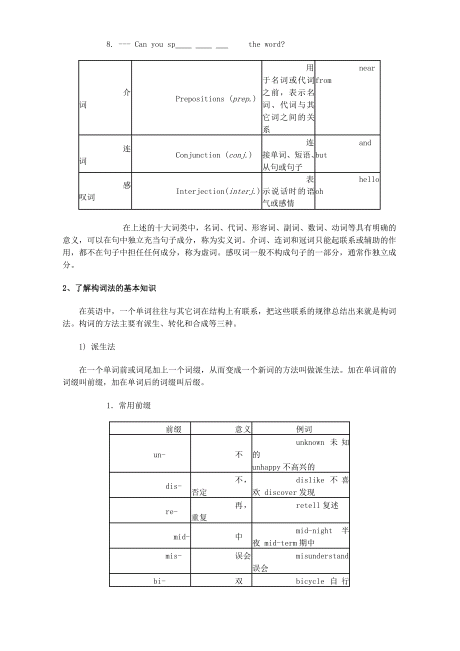 2019-2020年中考英语复习系列 词汇_第2页