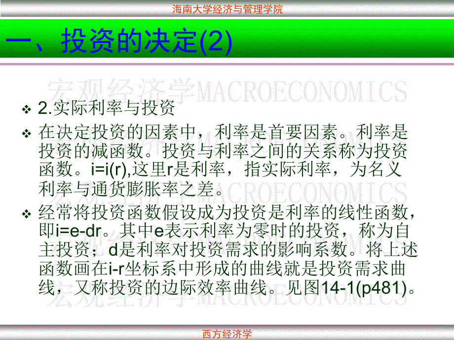 课件-宏观-14产品市场和货币市场的一般均衡_第3页