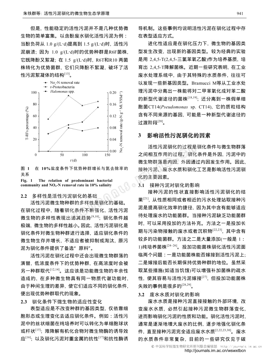 活性污泥驯化的微生物生态学原理_第3页